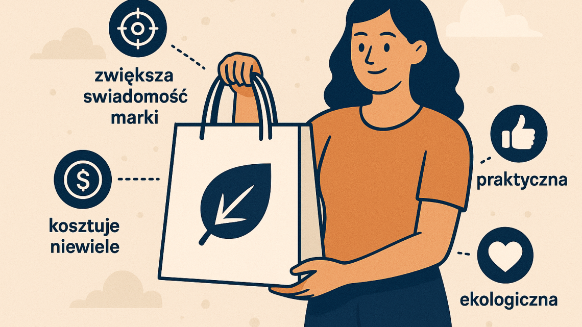 Dlaczego warto wybrać torby reklamowe z logo?