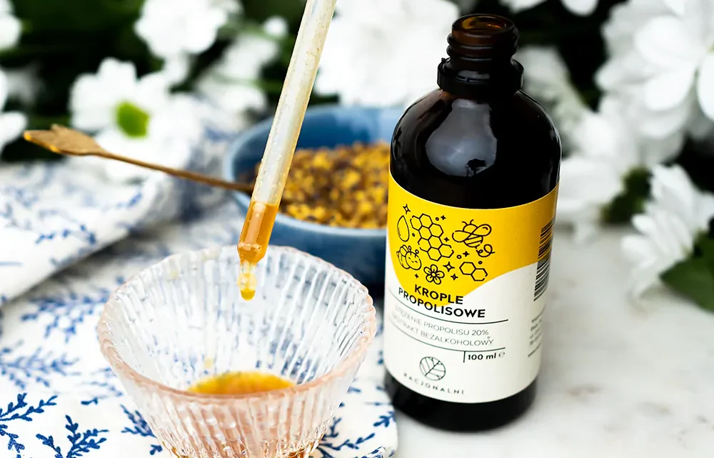 Bezalkoholowe krople propolisowe: dlaczego wybierają je osoby wrażliwe na alkohol?